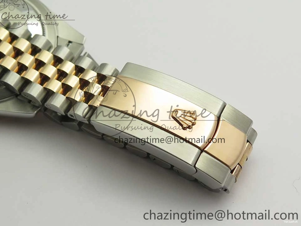 Jubilee RG Dial RG GMF SS 904 Wrapped on RG A2836 Roman Bracelet SS 36mm DateJust Wrapped 116231 0323